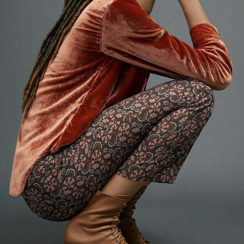 Anthropologie The Essential Slim Straight Pants
